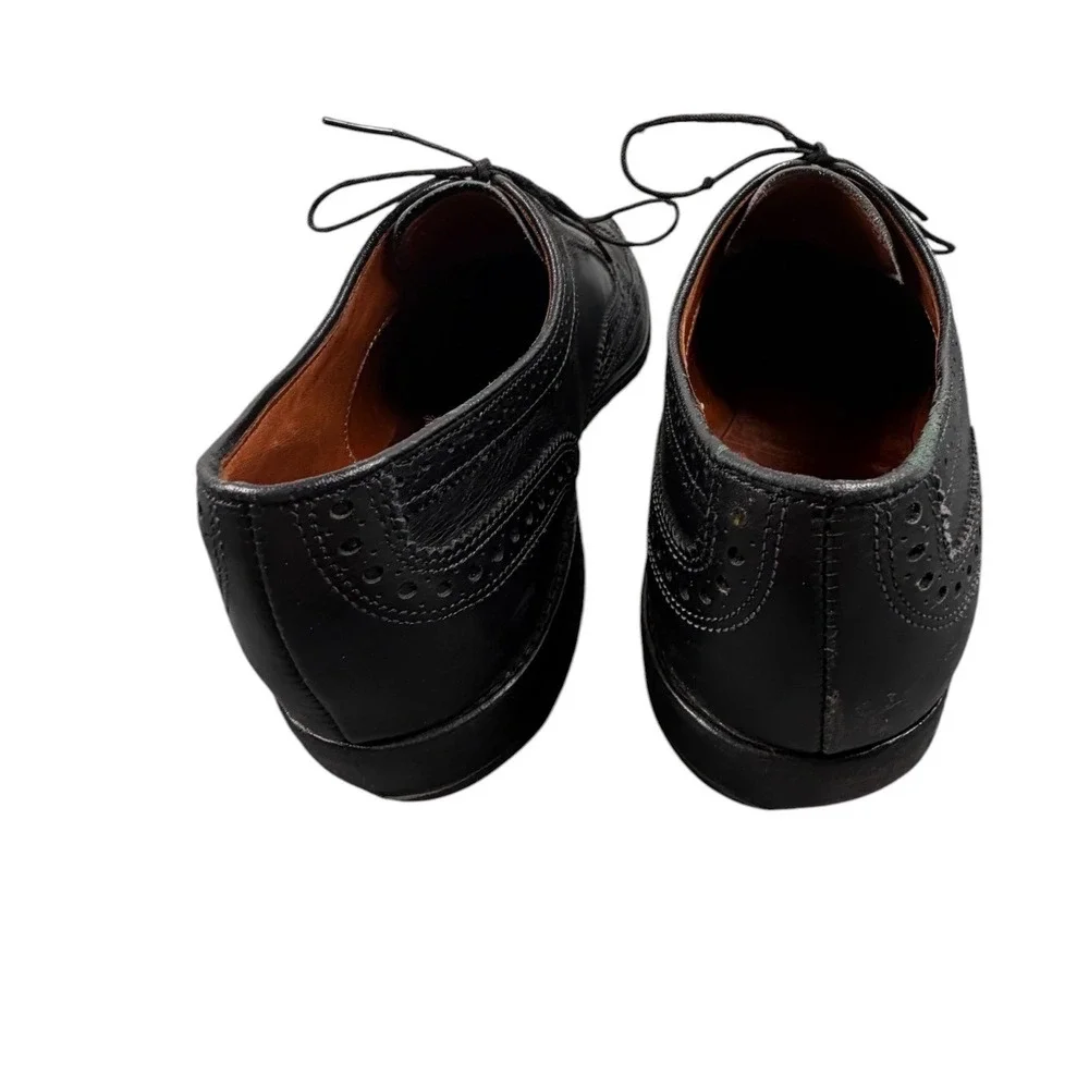 Allen Edmonds Mens Dress Shoes McAllister Wingtip Oxford Brogue Black 9.5 E